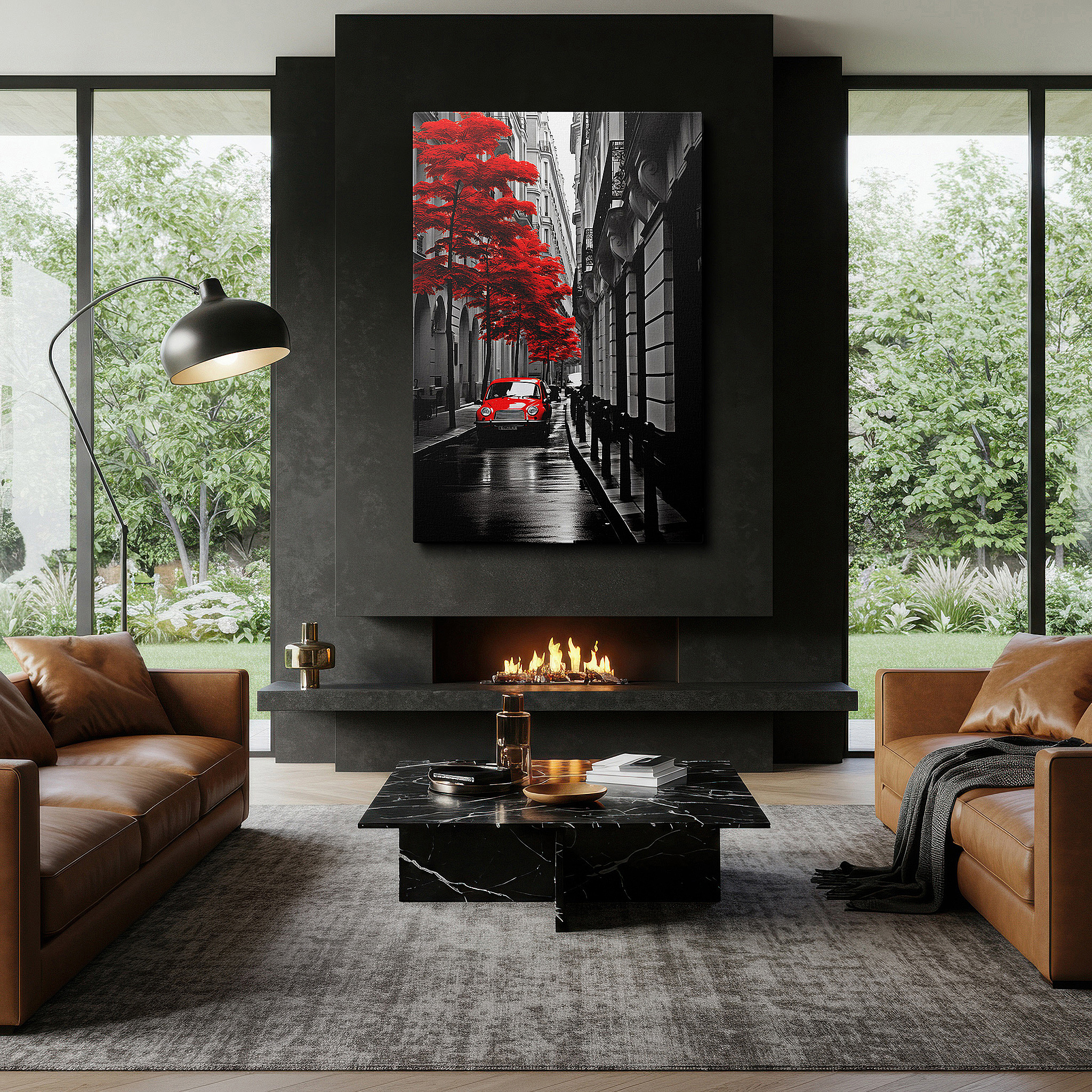 Available in 30×20 cm — a subtle addition to small personal spaces — canvas print on wrapped canvas for wall decor – imagine a wall art that captures the essence of paris in a way that is both unique and enchantingly beautiful.