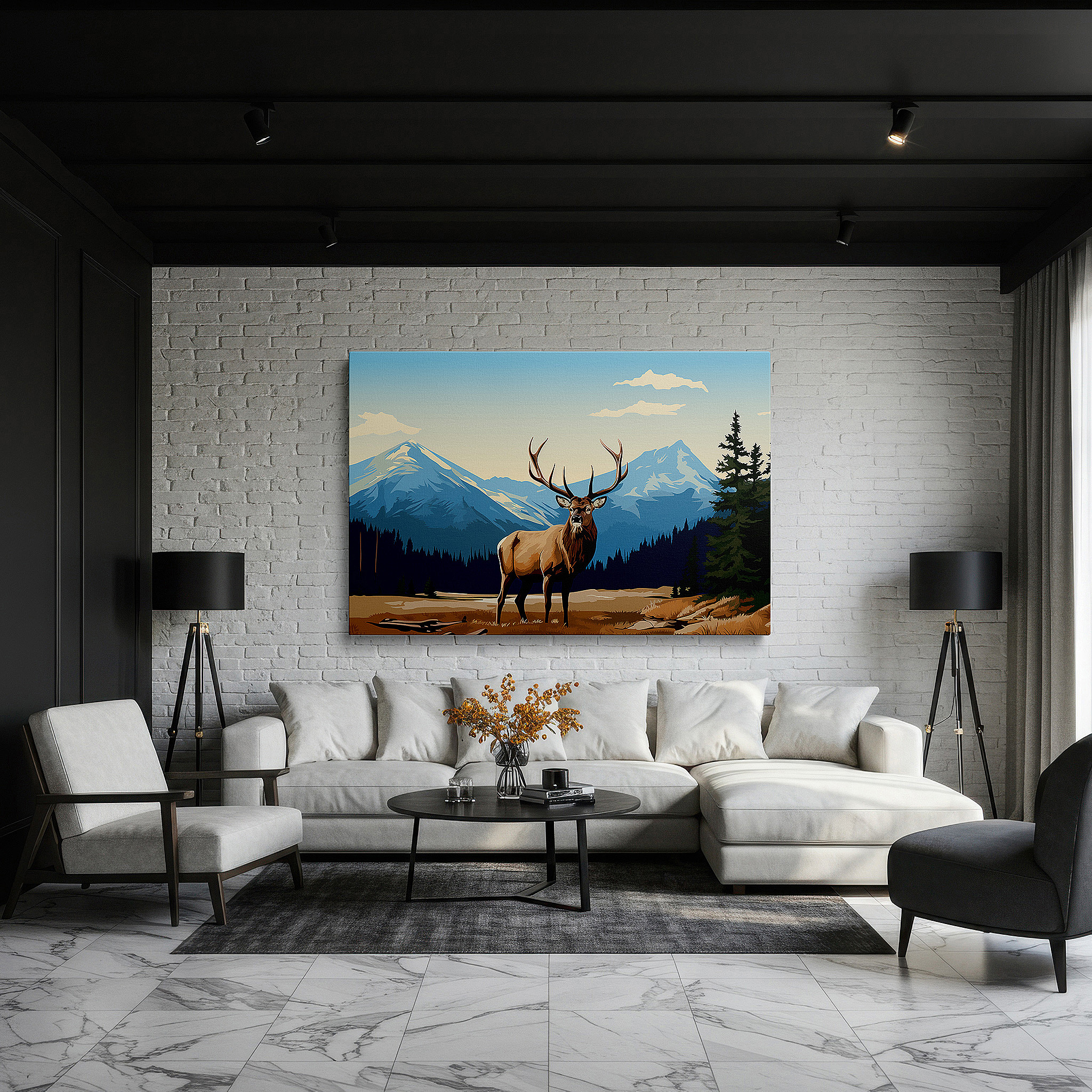 Hung in a cozy reading nook beside a floor lamp and bookshelf — enchanting ancient cityscape illuminated by sunset, a blend of cultural unity and warmth, large wall art, canvas wall art, wall decor