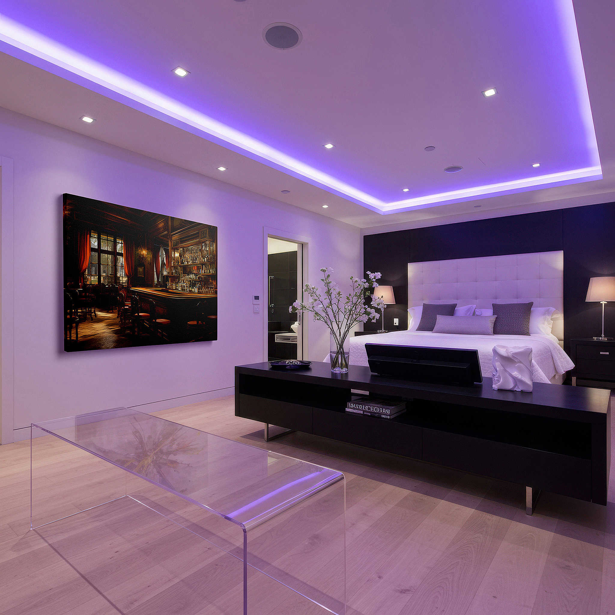 Aligned with a curated gallery wall of abstract artworks — victorian-style bar wall art: exuding sophistication and timeless elegance for relaxation and social gatherings. explore large canvas wall art decor.
