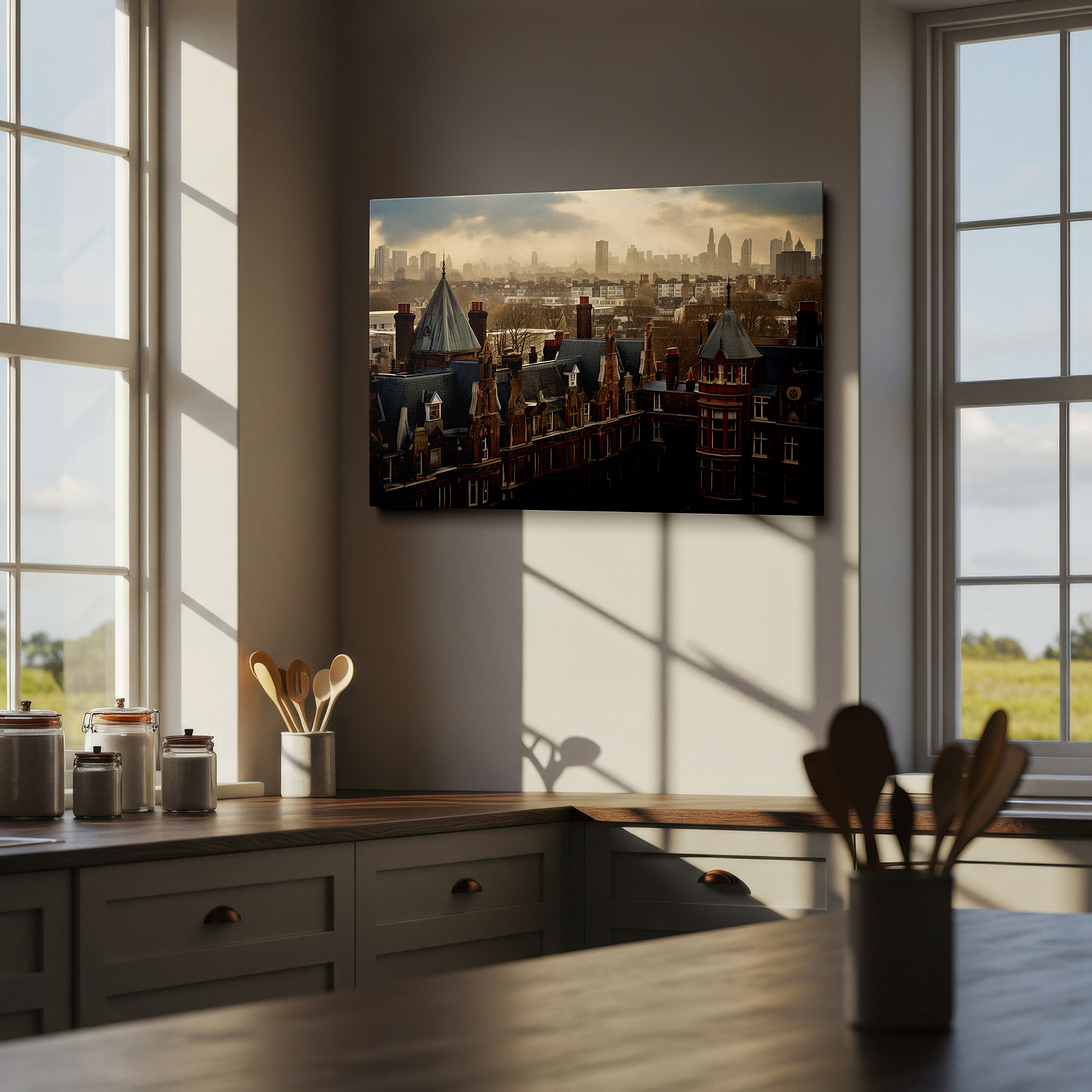 The 75×50 cm version anchors medium rooms without dominating them — a perfect blend of classic beauty and modern sophistication: large wall art, canvas wall art, wall art decor, office wall art, bedroom wall art, living room art