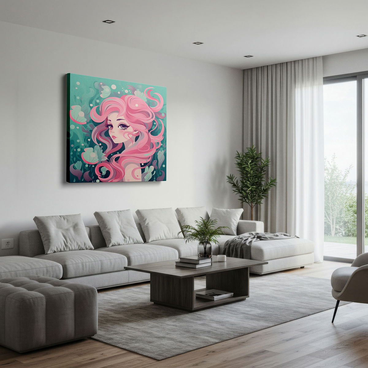 Japanese Wall Art: Zen Aesthetics for Your Home - Interior View 2