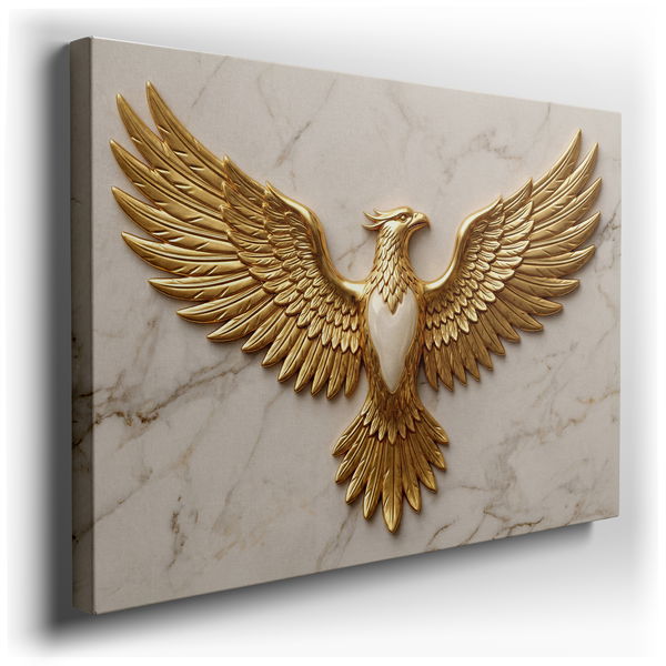 Golden Eagle: Majestic Bird Canvas Wall Art