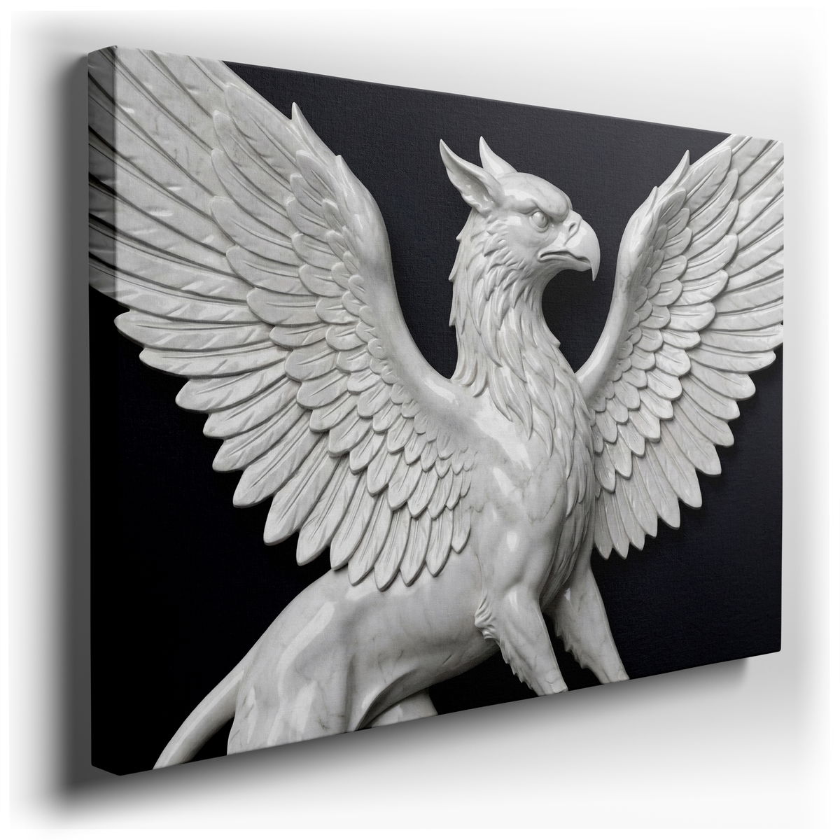 Majestic Griffin - Mythical Creature Canvas Wall Art