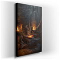Blacksmith Forge - Industrial Canvas Wall Art