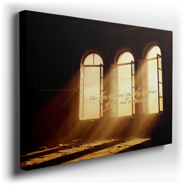 Inspirational Windows Canvas Wall Art