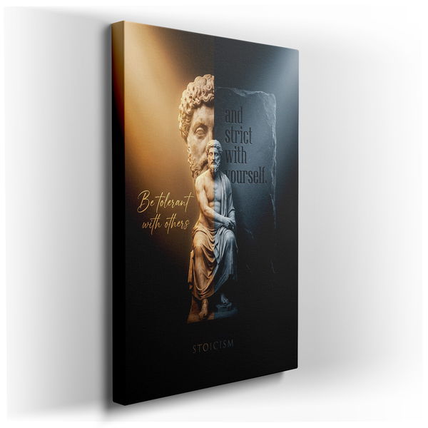 Stoicism Philosophy - Inspirational Canvas Wall Art