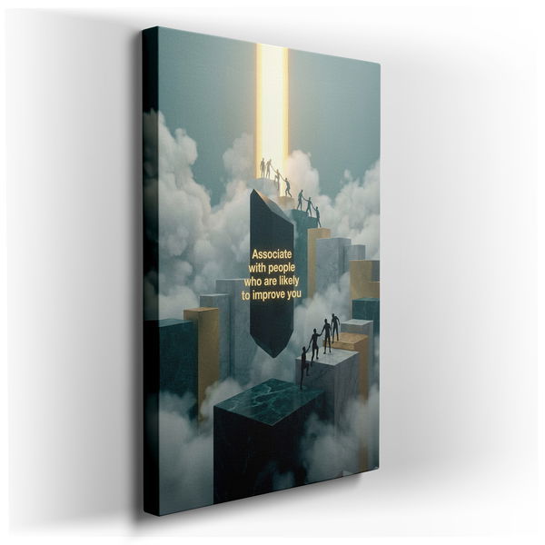 Inspirational Steps Wall Art - Motivational Decor