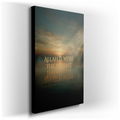 Allah Is With The Patient - Serene Canvas Wall Art