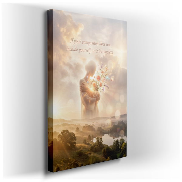 Compassion - Serene Landscape Canvas Wall Art