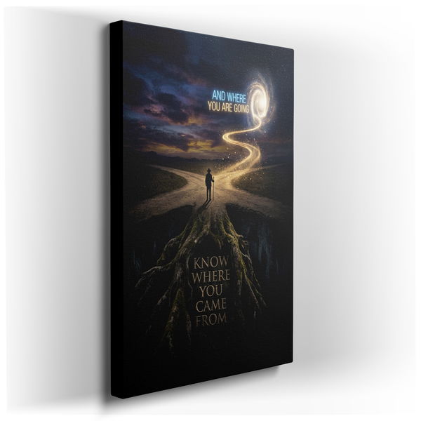 Know Where You Came From Canvas Wall Art