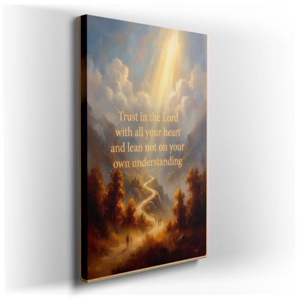 Trust in the Lord Canvas Wall Art