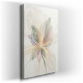 Becoming Takes Time - Floral Watercolor Canvas Wall Art