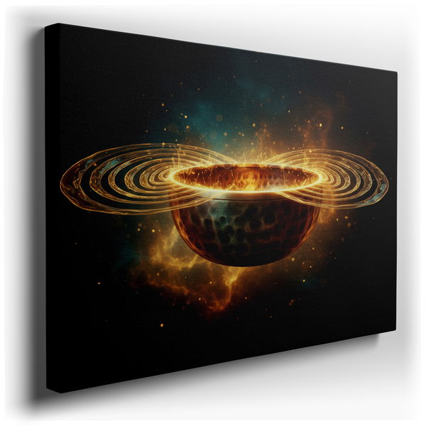 Abstract Portal Wall Art - Cosmic Energy Decor