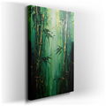 Lush Bamboo Forest - Nature Inspired Canvas Wall Art