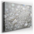 Dazzling Crystal Abstract - Shimmering Canvas Wall Art