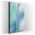 Serene Water Stream - Abstract Canvas Wall Art