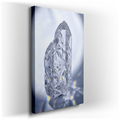Clear Quartz Crystal - Mineral Canvas Wall Art