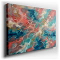 Abstract Water Reflections Canvas Wall Art - Modern Design