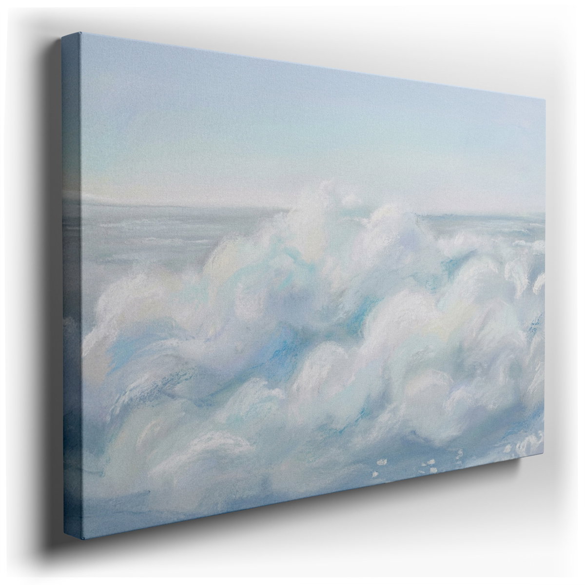 Serene Ocean Wave Canvas Art for Coastal Decor