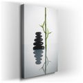 Zen Stones and Bamboo - Tranquil Canvas Wall Art
