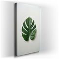 Monstera Leaf - Tropical Canvas Wall Art