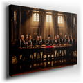 A Directors' Dinner - Celebrity Canvas Wall Art