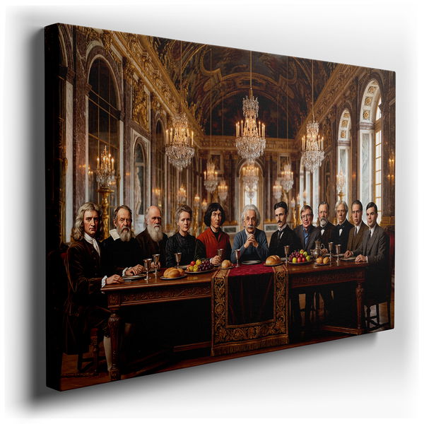 The Last Supper of Scientists - Intellectual Wall Decor