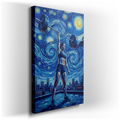 Starry Night Gym - Fitness Inspired Canvas Wall Art