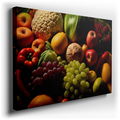 A Lively Celebration of Nature's Riches - Colorful Canvas Wall Art