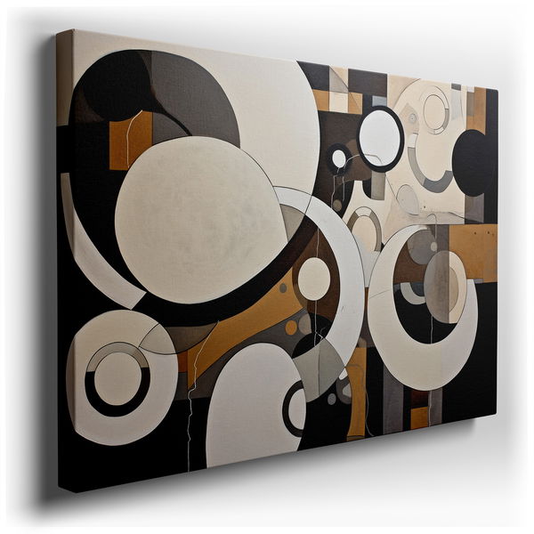 Geometric Precision Canvas Art for Modern Spaces