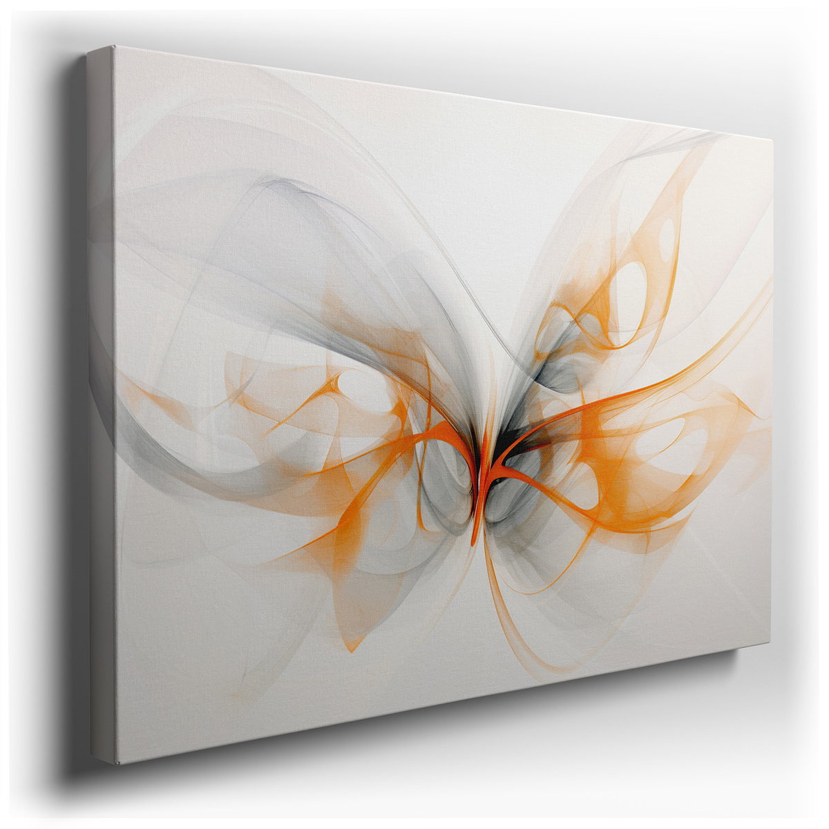 Calming Abstract Butterfly Art for Home & Office - Canvas Wall Art