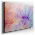 Dreamy Floral Canvas with Vibrant Pastels Wall Art