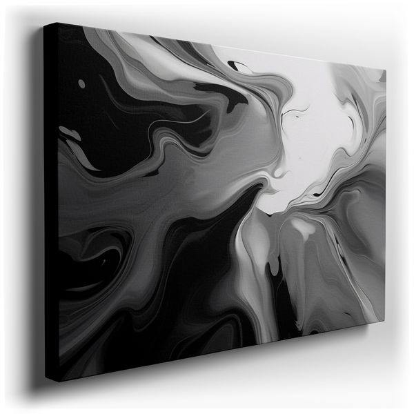 Dance of Shadows and Light Canvas Art