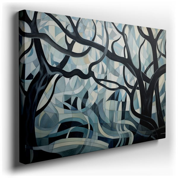 Tranquil Reflective Designs - Large Canvas Wall Art