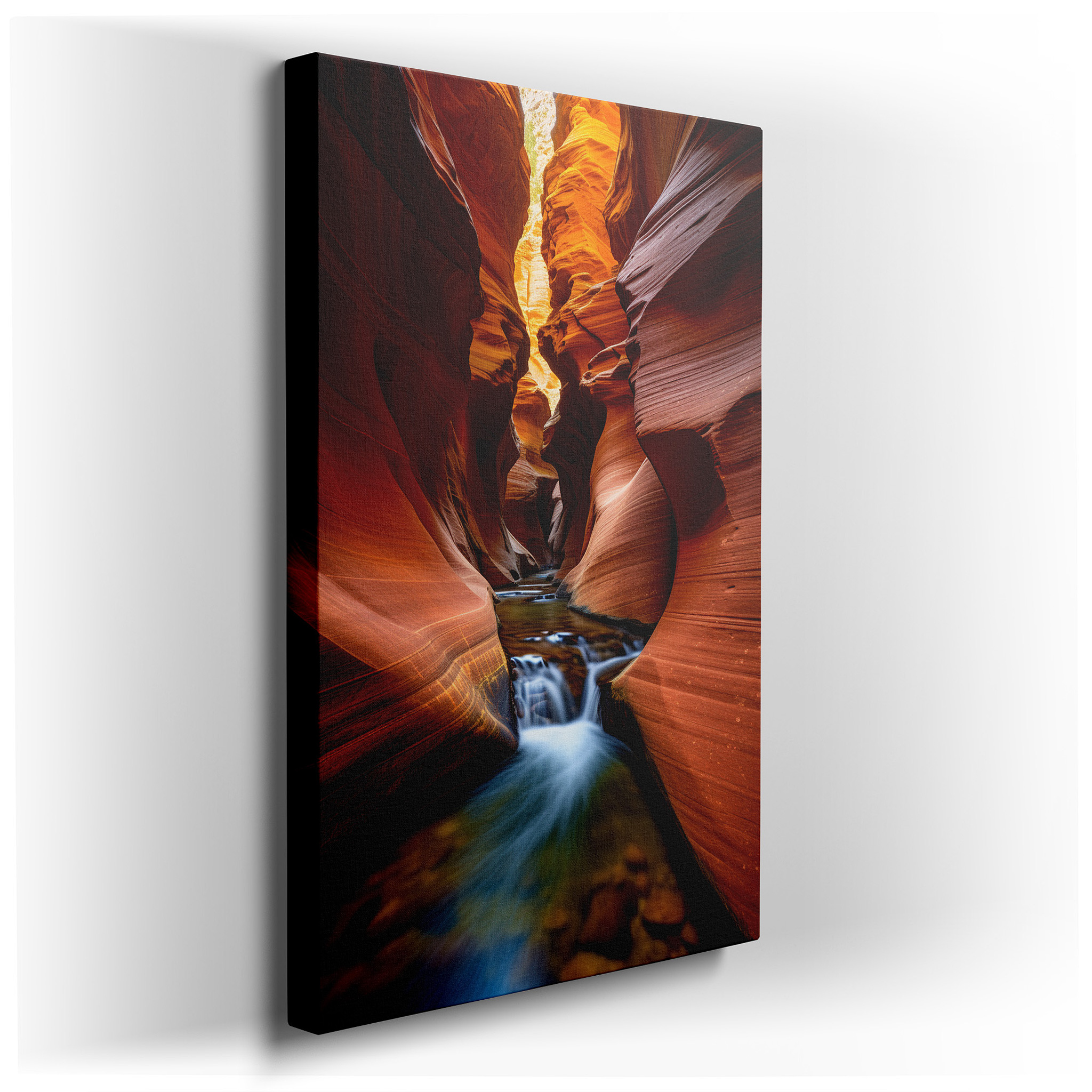 Arizona Canyon at Sunset: A Vibrant Celebration of Nature's Palette - Large Wall Art, Canvas Wall Art, Wall Decor for