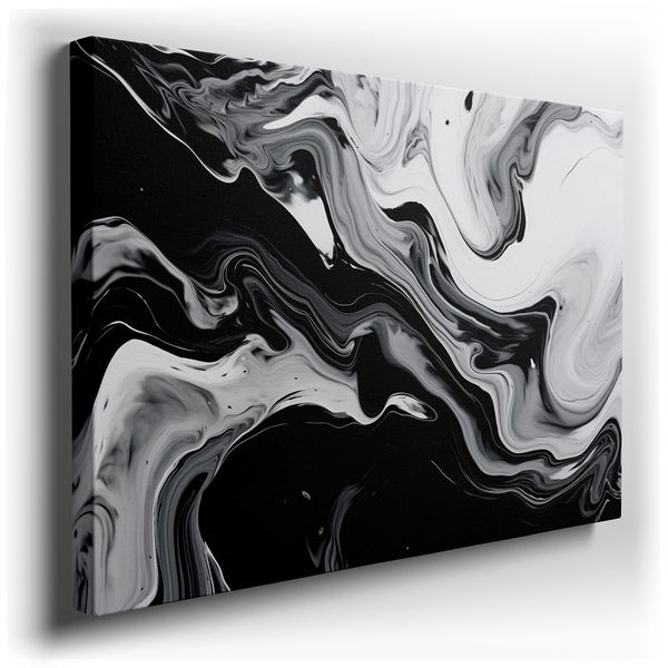 Dance of Chaos Canvas Wall Art for Office Decor