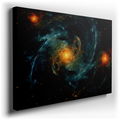 Celestial Masterpiece - Cosmic Abstract Wall Art