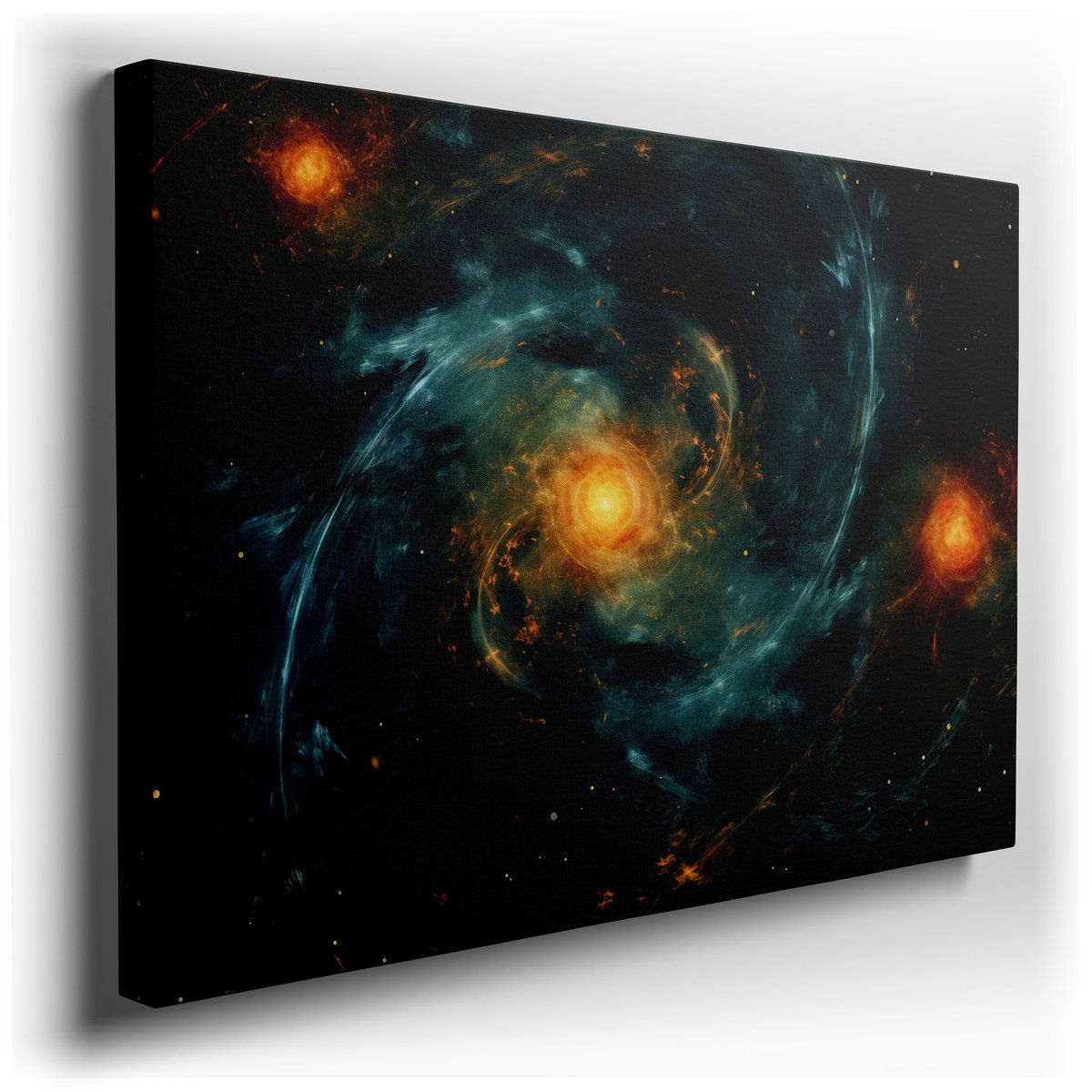 Celestial Masterpiece - Cosmic Abstract Wall Art