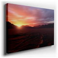 Desert Sunset Landscape Wall Art for Home and Office