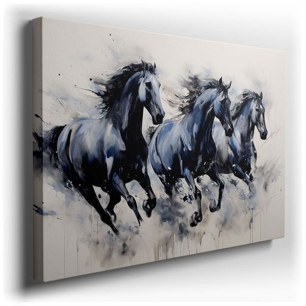 Dynamic Horses Canvas Art for Home & Office Decor
