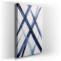 Elegant Abstract Art with Blue Shades - Canvas Decor