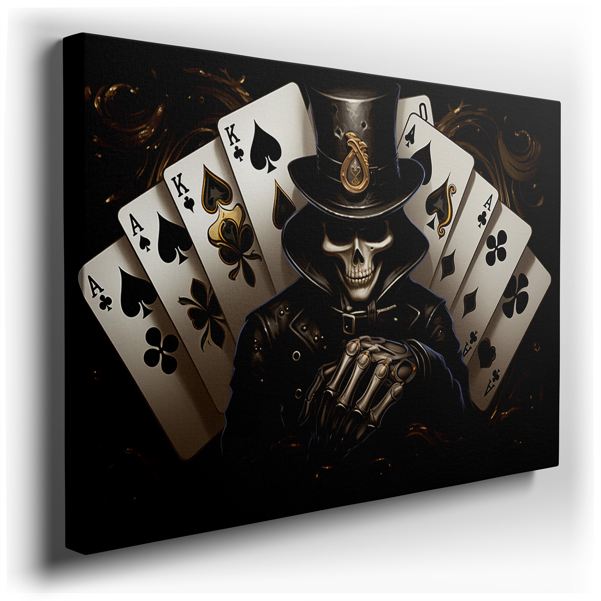 Elegant and Mysterious Fate and Chance Dance Large Wall Art, Canvas Wall Decor for Office, Bedroom, and Living Room