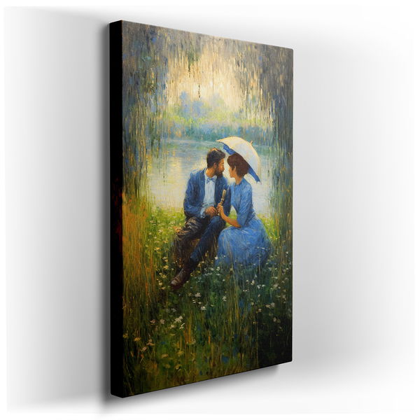 Enchanted Garden of Love Vintage Wall Art