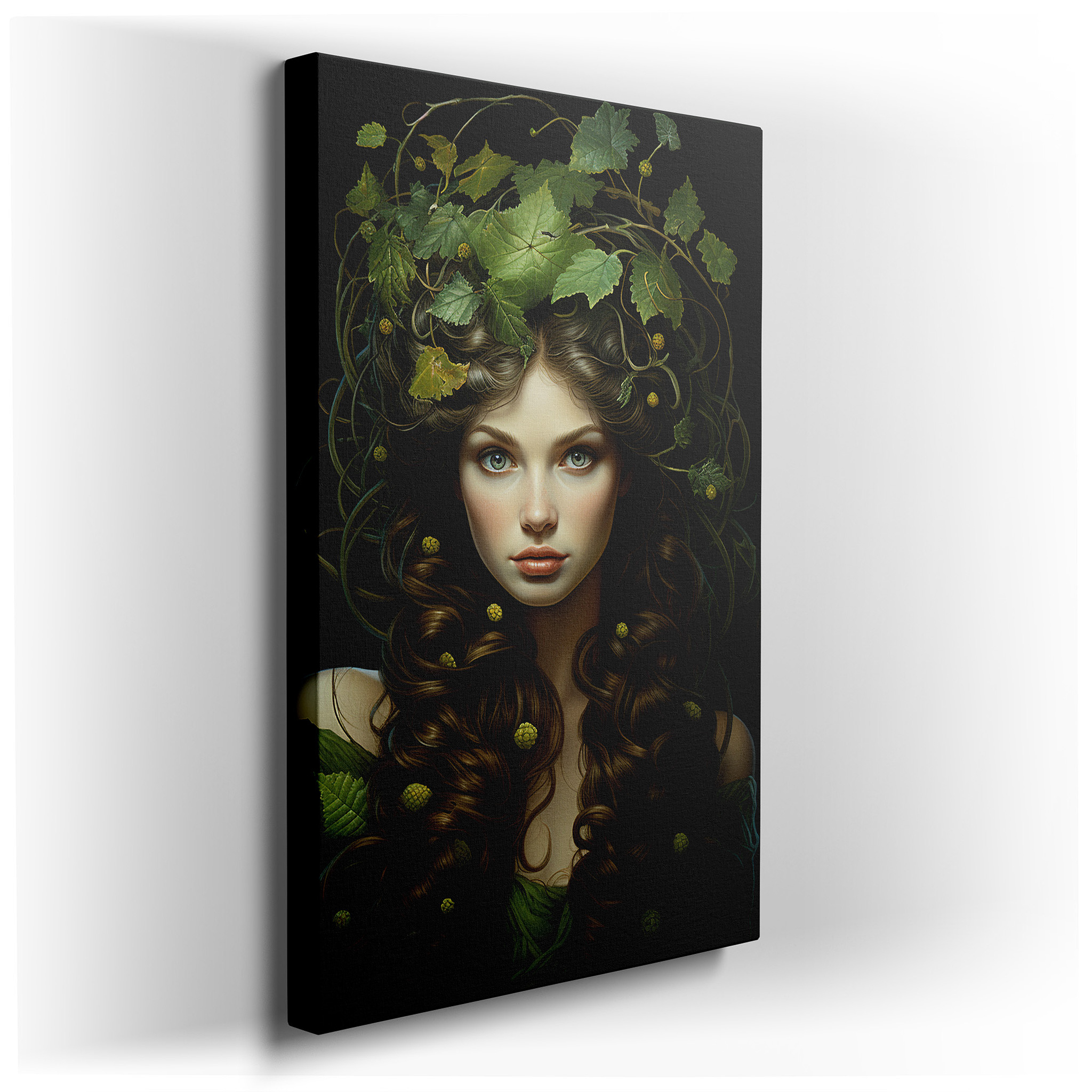 Ethereal Beauty and Nature's Embrace: Earthy Tones Large Wall Art, Canvas Wall Art, Wall Decor for Office, Bedroom, and