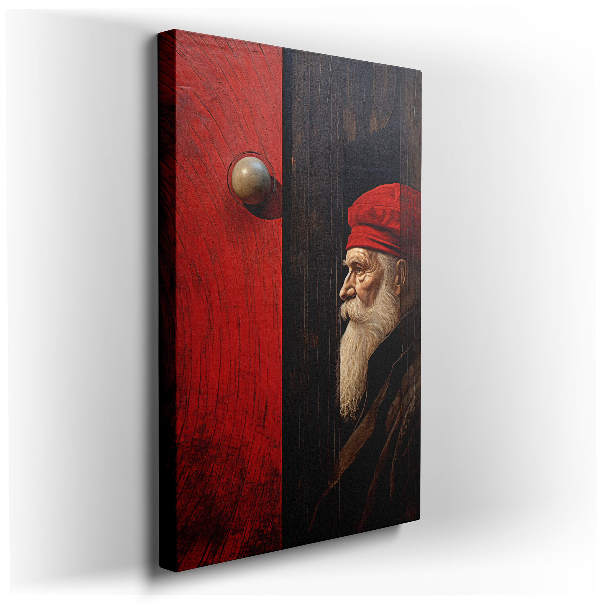 Experience and Wisdom - Themed Large Wall Art for Living Rooms, Bedrooms, and Offices wrapped canvas - main product