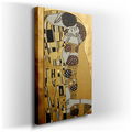 Golden Embrace of Passion Canvas Art