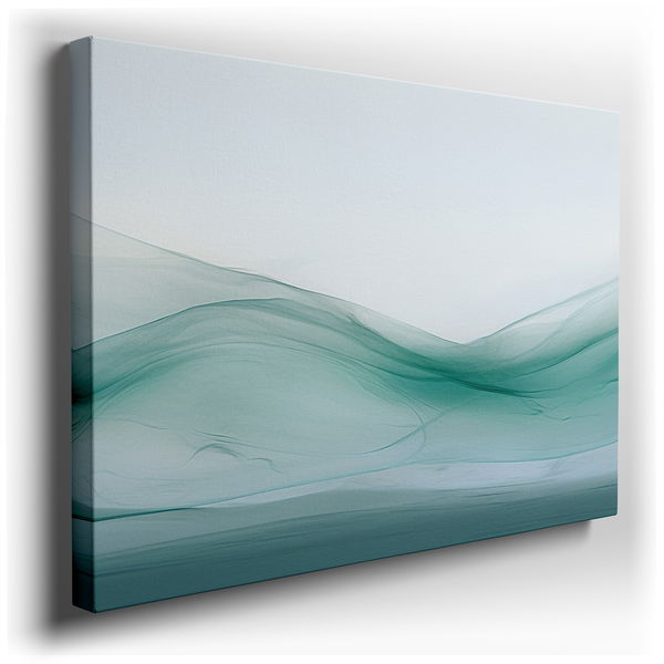 Green Hills Horizon - Large Canvas Wall Art