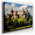 Majestic Castle on a Hill Canvas Art