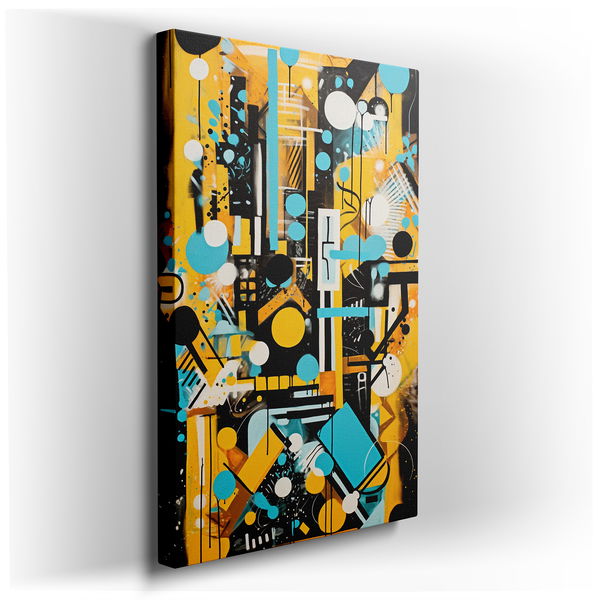 Modern Urban Abstract Art - Wall Art