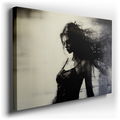 Monochromatic Femininity Wall Art